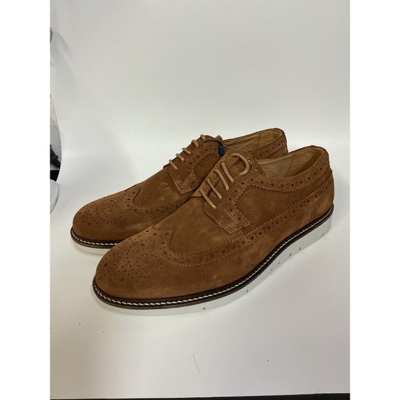 MNG Black 740 Men\'s Derby Brown Leather Dress Shoes Men\'s Size 12 New No Box main image 5